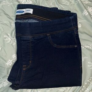Old Navy Women's Deep Blue Jeggings